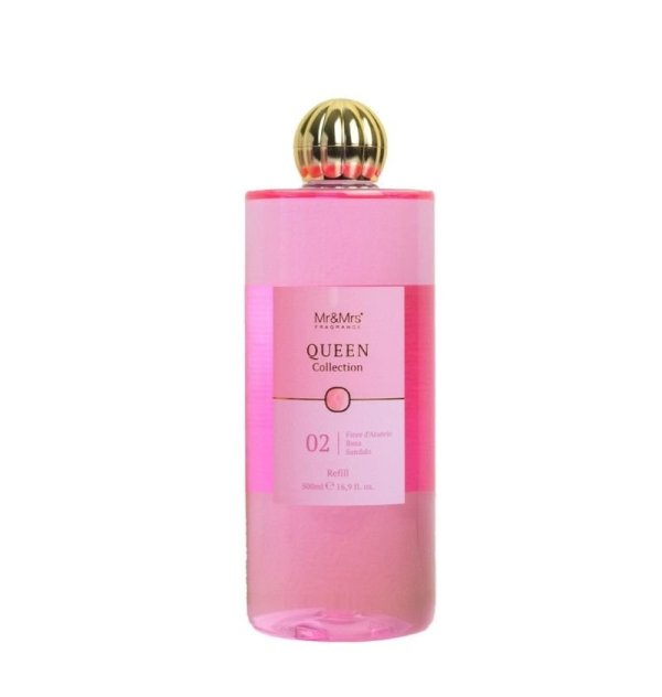 Mr&Mrs - Recharge Diffuseur Queen 02 - Flower Rose Sandal - 500ml Mr & Mrs Fragrance - 1