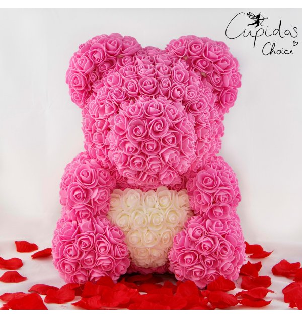 Ourson de saint valentin - 40cm avec boite  - 1