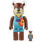 400% + 100% Bearbrick Taz (Space Jam A New Legacy)