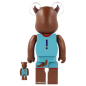 400% + 100% Bearbrick Taz (Space Jam A New Legacy)