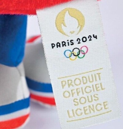 Peluche Géante Mascotte Officielle Jeux Olympiques Paris 2024 - 80 cm  - 4