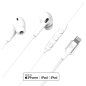 Ecouteurs Lightning Intra-auriculaire Conception renforcée Blanc - Force Play