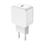 Chargeur maison 20W USB C PD Power Delivery Blanc - Bigben