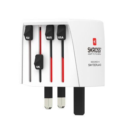 Adaptateur de voyage 2.5A MUV Micro Blanc - Skross