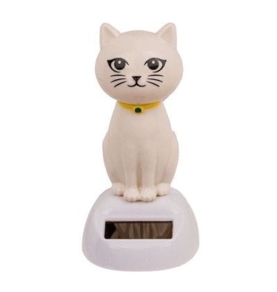 Figurine Solaire - Chat  - 1