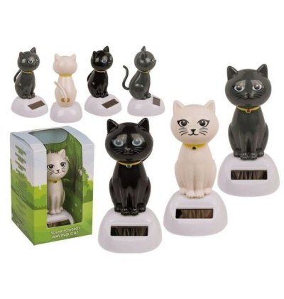 Figurine Solaire - Chat  - 2