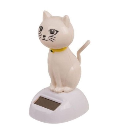 Figurine Solaire - Chat  - 3