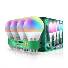 NOUS - 4x ampoules connectées Zigbee compatible Tuya  - 1