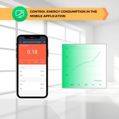 NOUS - Lot de 4x Prises intelligentes WiFi, Zigbee, Tuya  et Mesure de consommation  - 6