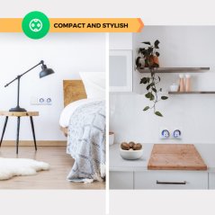 NOUS - Prise intelligente WiFi, Zigbee, Tuya  et Mesure de consommation  - 7