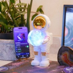 Space Sound - Enceinte Bluetooth Astronaute et Galaxie