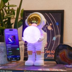 Space Sound - Enceinte Bluetooth Astronauate et Lune