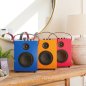 REDEFY - Enceinte Bluetooth de luxe avec housse en tissu - Blue