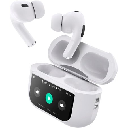 Force Play - Ecouteurs True Wireless ANC avec écran tactile Play Touch Blanc - Garanti à vie  - 1