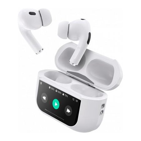 Force Play - Ecouteurs True Wireless ANC avec écran tactile Play Touch Blanc - Garanti à vie  - 3