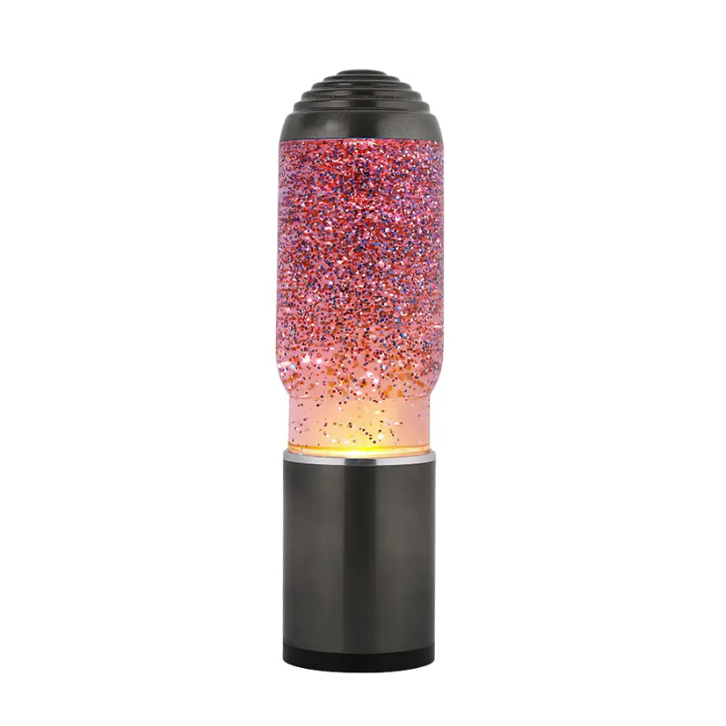 Lampe Ada avec base gris foncé et paillettes