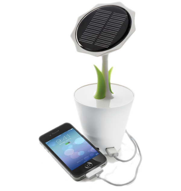Sunflower de XD Design, chargeur solaire - 2500mha