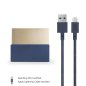 Native Union - Dock Apple Iphone - Bleu marine