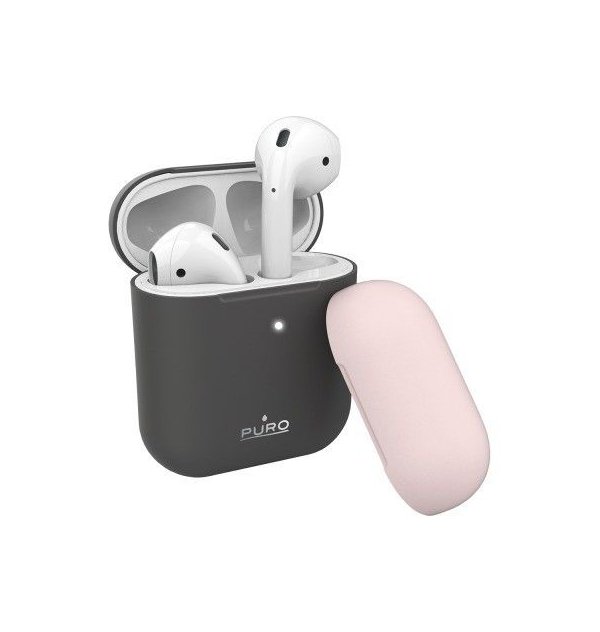 Puro - Etui pour Airpods - L'étui en silicone pour AirPods est idéal pour préserver de manière impeccable vos écouteurs Bluetoot