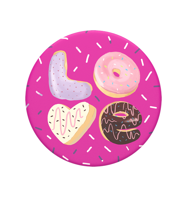 Popsockets - Phone grip & stand - Love Donut  - 1