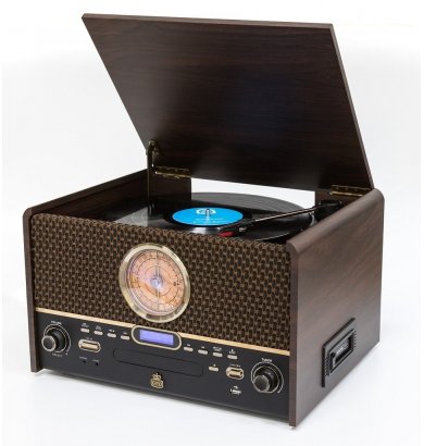 gpo record player bluetooth