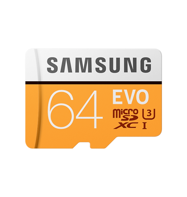 Samsung - EVO MB-MP32GA - 64 Gb - Carte MicroSDHC avec adaptateur SD  - 1