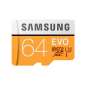 Samsung - EVO MB-MP32GA - 64 Gb - Carte MicroSDHC avec adaptateur SD